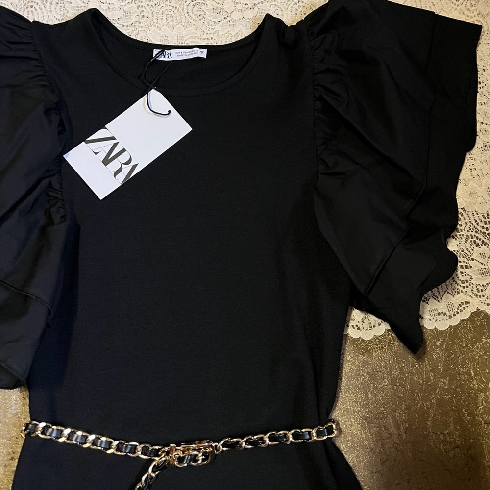 Zara Ruffled Dress - Picture 4 of 9